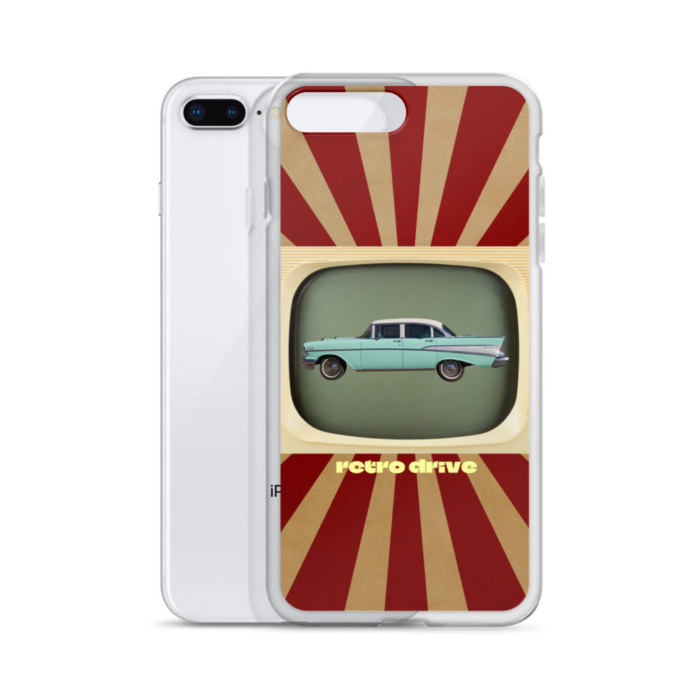 Retro Drive iPhone Case