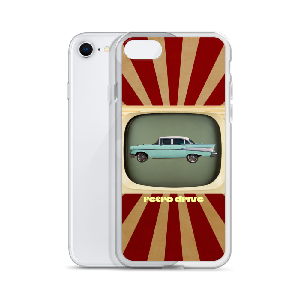 Retro Drive iPhone Case