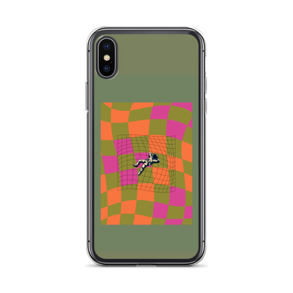 Groovy Astronaut iPhone Case