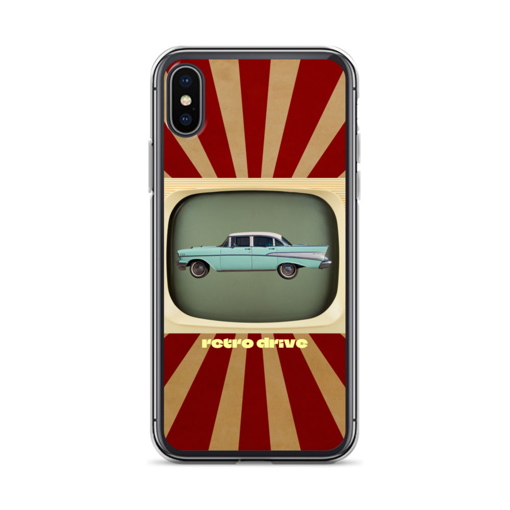 Retro Drive iPhone Case