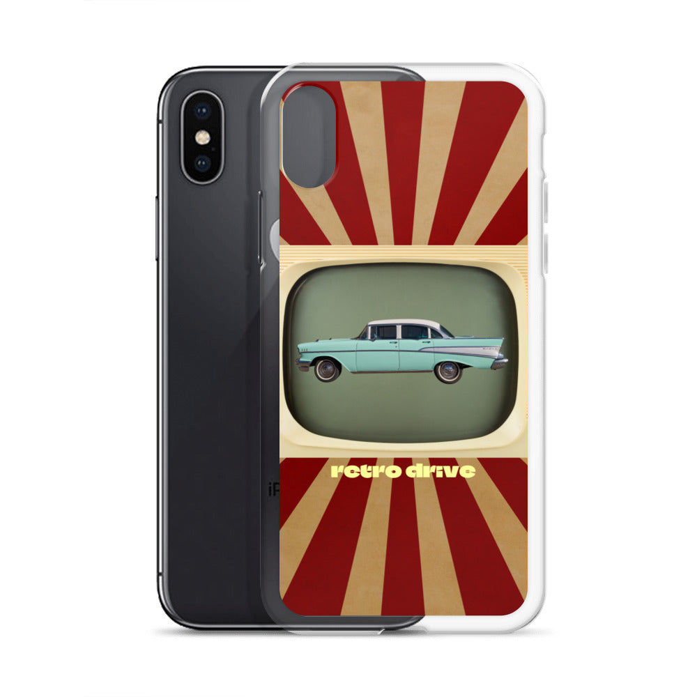 Retro Drive iPhone Case