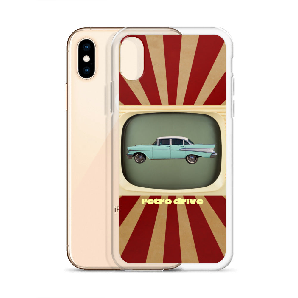 Retro Drive iPhone Case