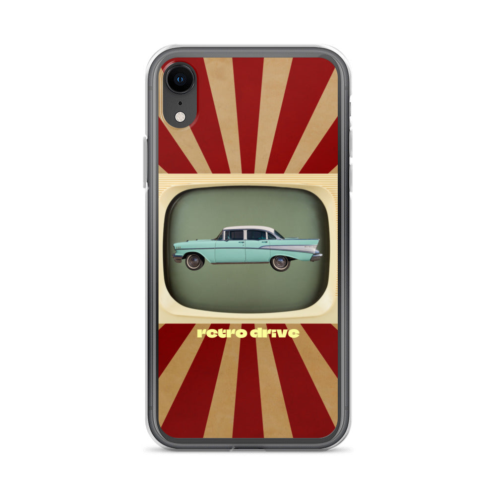 Retro Drive iPhone Case