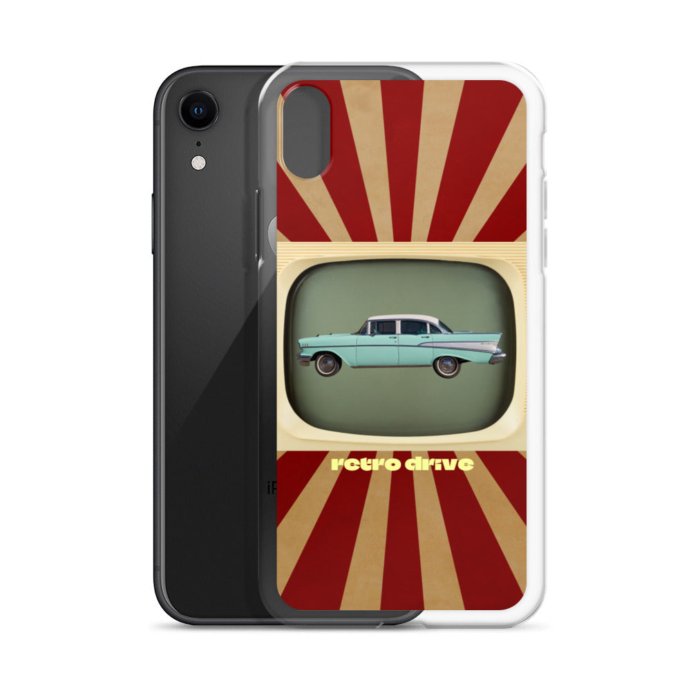 Retro Drive iPhone Case