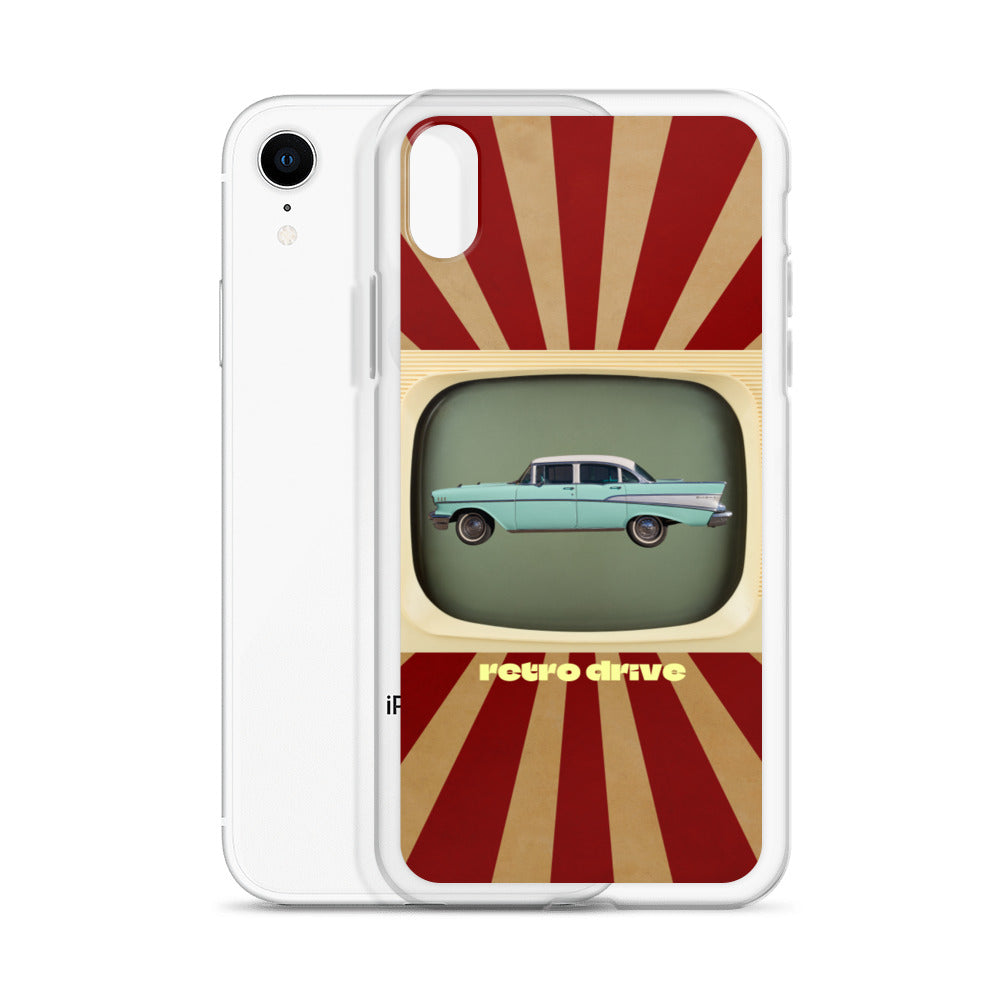 Retro Drive iPhone Case