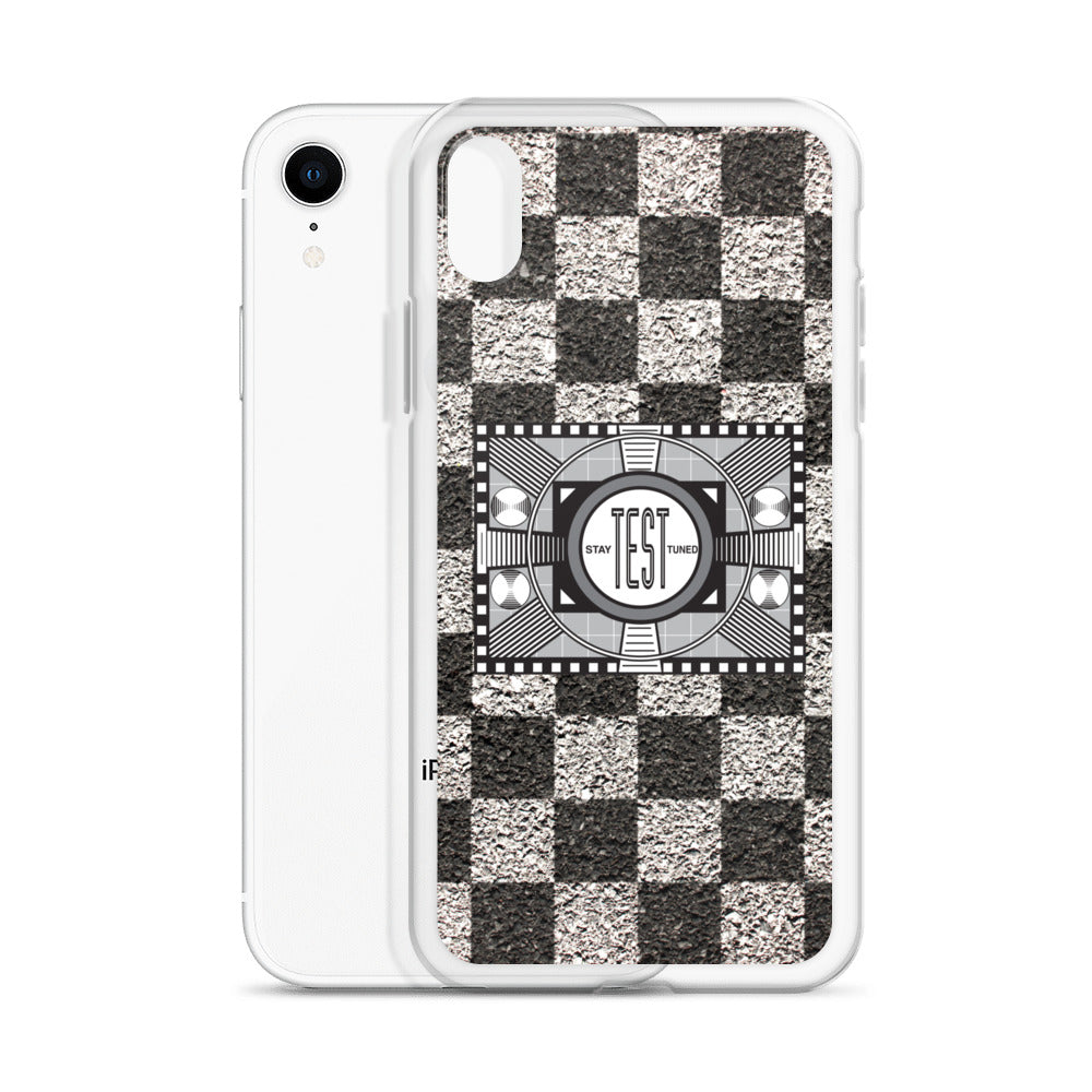 BLK&WHTE Checkerboard iPhone Case