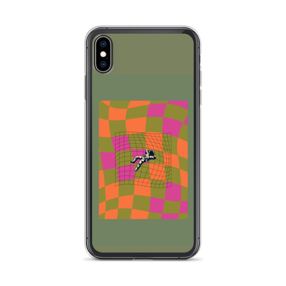 Groovy Astronaut iPhone Case