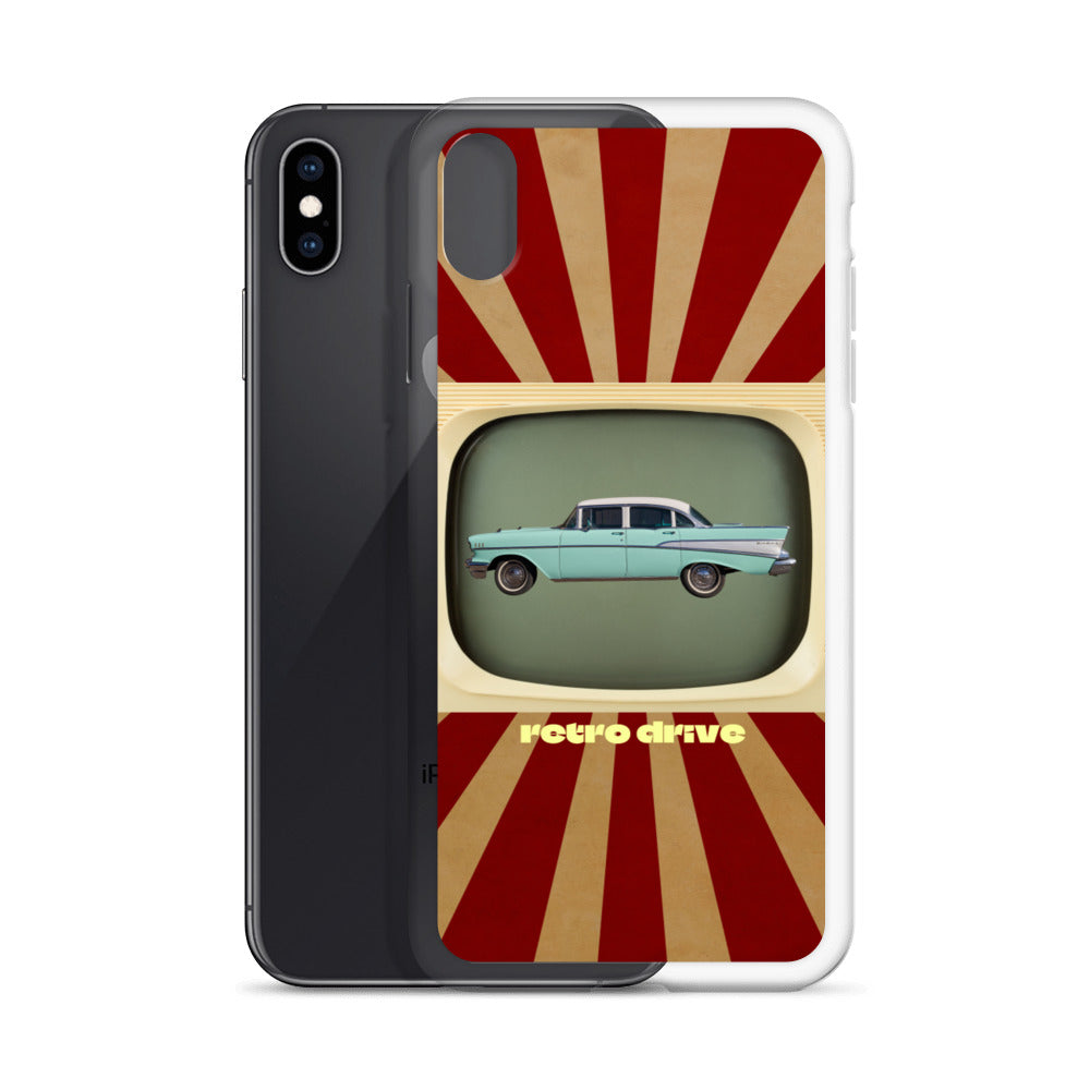 Retro Drive iPhone Case